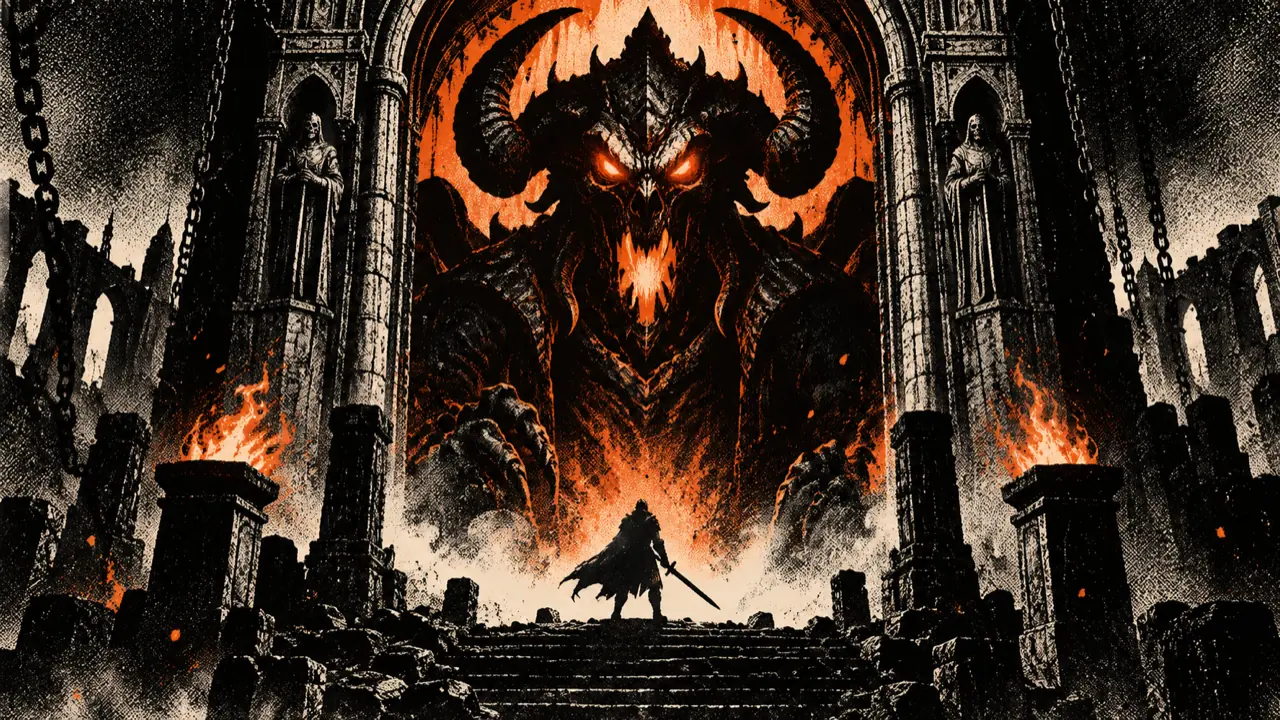 Capa editorial do vídeo de Diablo